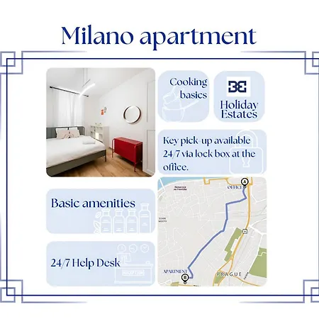 Lejlighed Milano Prag